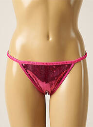 Culotte effet matière satinée rose LOVE STORIES femme