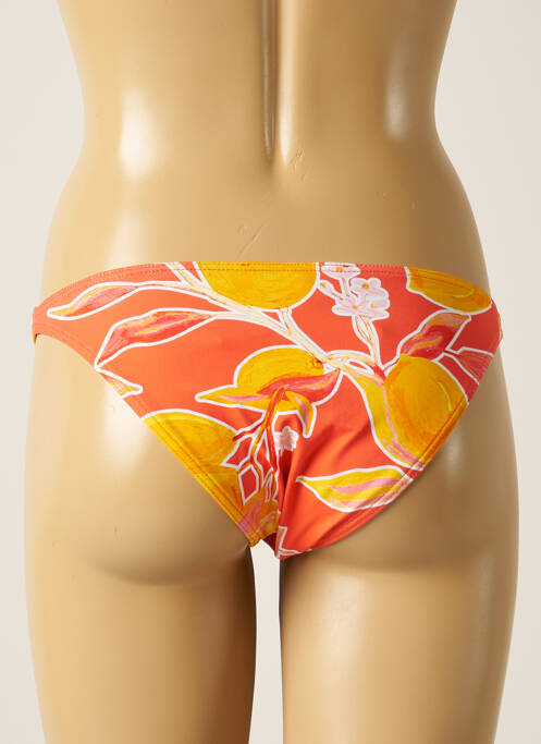 Bas de maillot de bain orange MODETROTTER pour femme