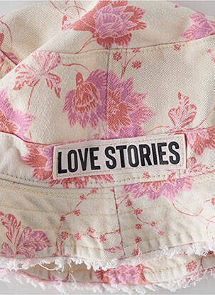 Chapeau forme bob violet LOVE STORIES femme