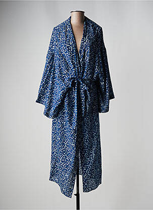 Veste kimono bleu SCHOOL RAG pour femme