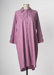 Robe mi-longue violet B.YOUNG pour femme seconde vue