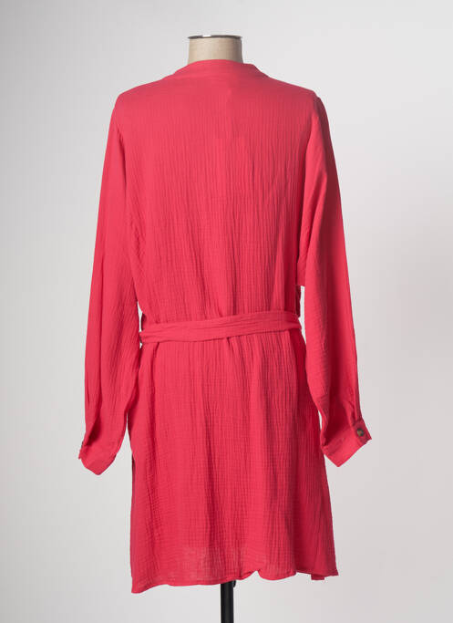 Robe mi-longue rose GRACE & MILA pour femme
