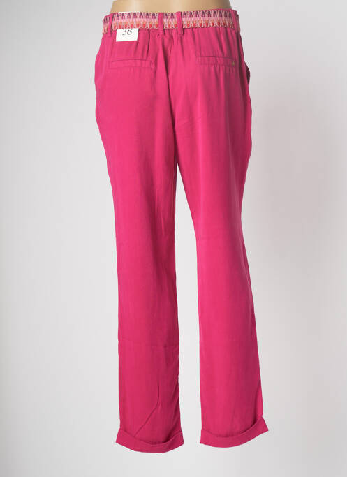 Pantalon chino rose LA PETITE ETOILE pour femme