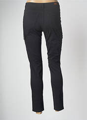 Pantalon cargo noir SCHOTT pour femme seconde vue