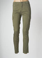 Pantalon cargo vert SCHOTT pour femme seconde vue