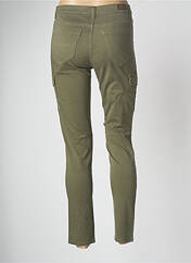 Pantalon cargo vert SCHOTT pour femme seconde vue