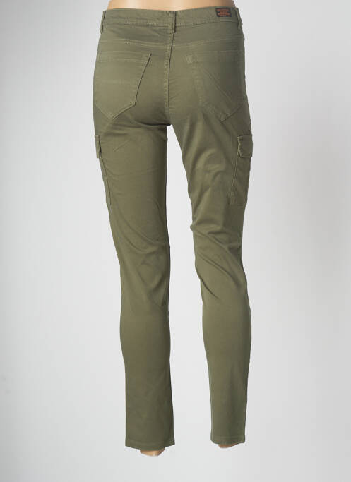 Pantalon cargo vert SCHOTT pour femme