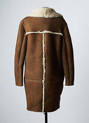 Manteau long marron SCHOTT pour femme seconde vue
