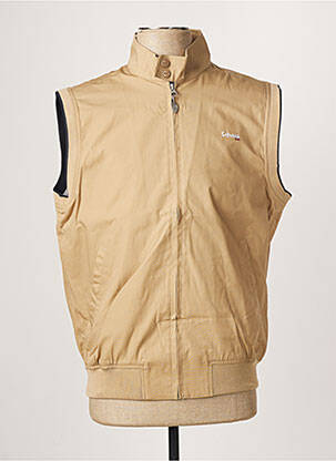 Veste casual poches beige SCHOTT homme