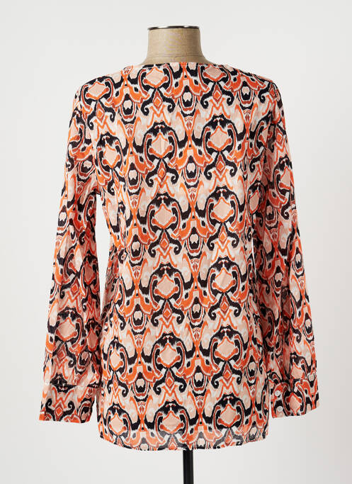 Blouse orange LA FEE MARABOUTEE pour femme