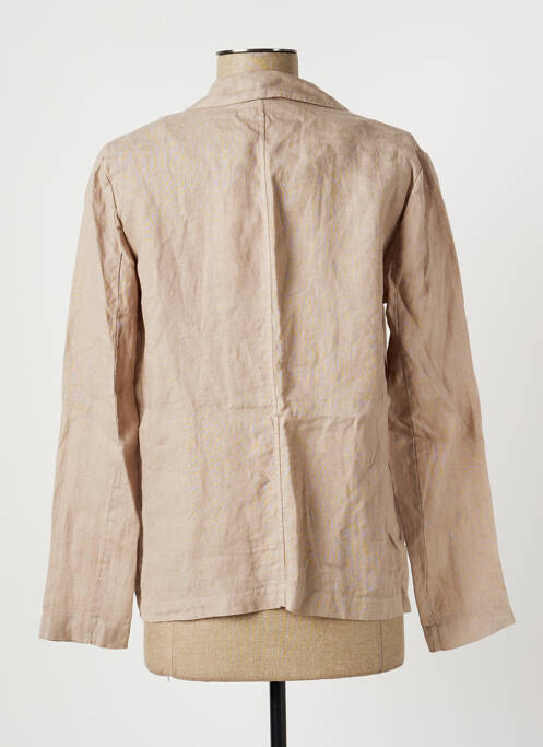 Veste casual beige LA FEE MARABOUTEE pour femme