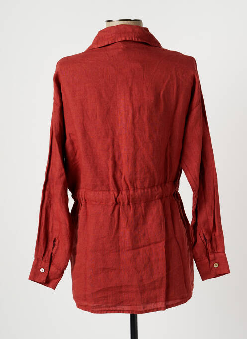 Veste casual orange LA FEE MARABOUTEE pour femme