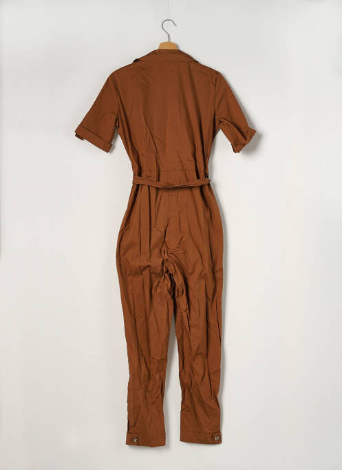 Combi-pantalon marron LA FEE MARABOUTEE pour femme