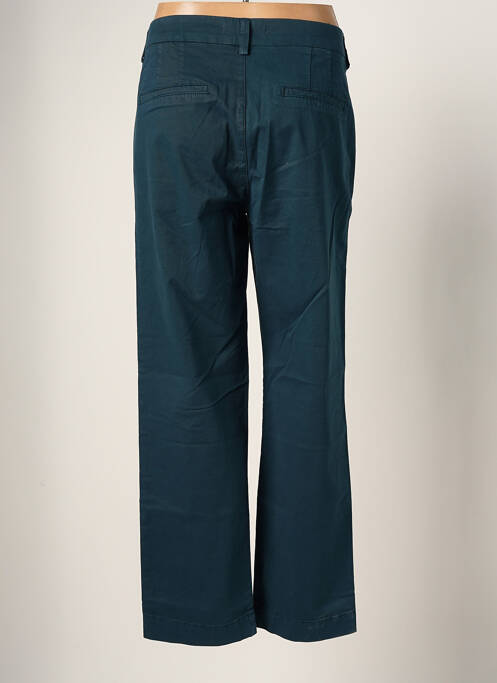Pantalon chino bleu LA FEE MARABOUTEE pour femme