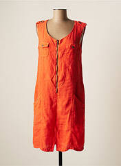 Robe mi-longue orange IMPAQT pour femme seconde vue