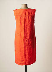 Robe mi-longue orange IMPAQT pour femme seconde vue