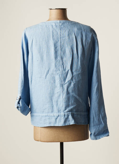 Veste casual bleu JUST WHITE pour femme