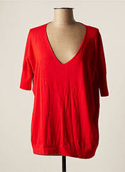 Pull rouge ZILCH pour femme seconde vue