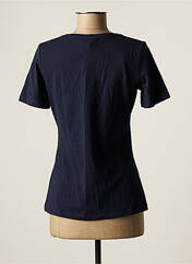 T-shirt bleu LEO & UGO pour femme seconde vue