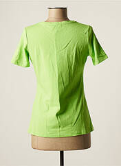 T-shirt vert LEO & UGO pour femme seconde vue