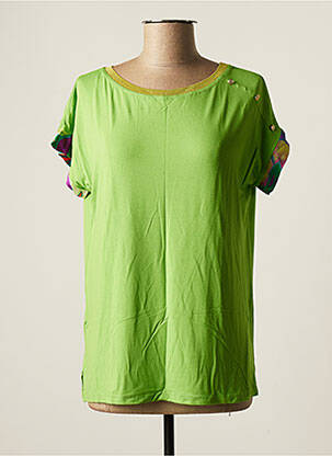 T-shirt vert TINTA STYLE pour femme