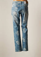 Jeans coupe slim bleu ZERRES pour femme seconde vue