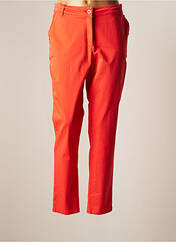 Pantalon chino orange LE PETIT BAIGNEUR pour femme seconde vue
