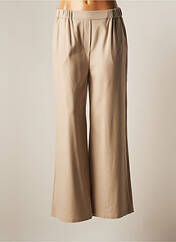 Pantalon large beige INTERDEE pour femme seconde vue
