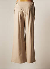 Pantalon large beige INTERDEE pour femme seconde vue