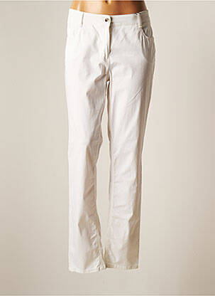 Pantalon slim beige GARDEUR pour femme