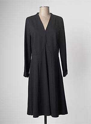 Robe mi-longue noir PAQUITO pour femme