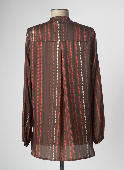Blouse marron LE STREGHE pour femme