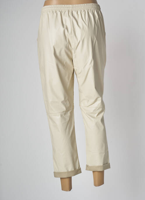 Pantacourt beige EMANUELA COSTA pour femme