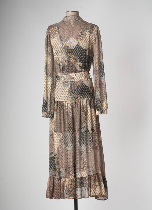 Robe courte marron SOUVENIR pour femme