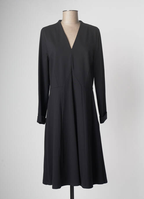 Robe mi-longue noir PAQUITO pour femme