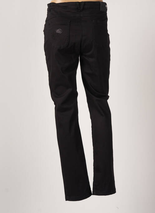Pantalon slim noir THALASSA pour femme