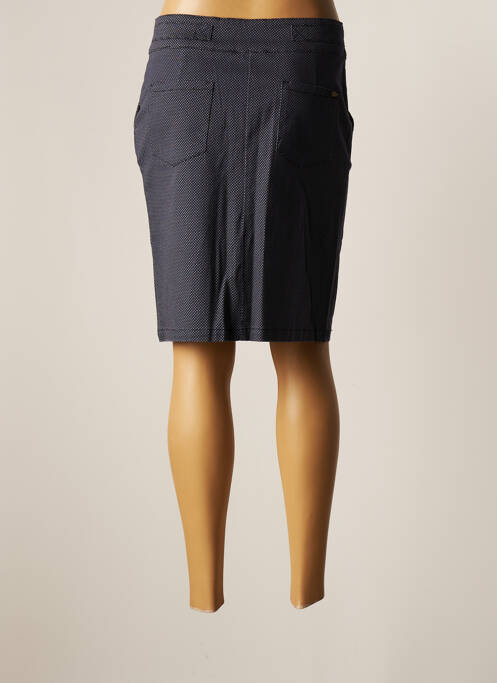 Jupe mi-longue bleu THALASSA pour femme
