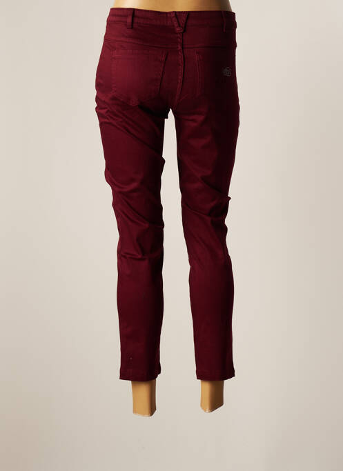 Pantalon 7/8 rouge THALASSA pour femme
