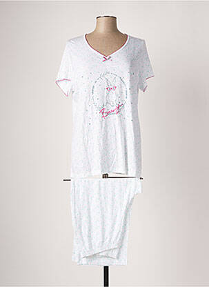 Pyjama blanc SENORETTA pour femme