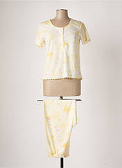 Pyjama jaune EGATEX pour femme seconde vue