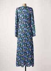 Robe longue bleu BIZANCE pour femme seconde vue