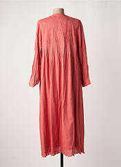 Robe longue rose CHICOSOLEIL pour femme seconde vue