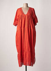 Robe longue rouge CHICOSOLEIL pour femme seconde vue