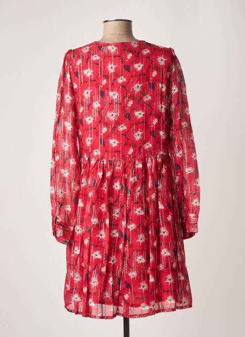 Robe courte rouge LA PETITE ETOILE pour femme