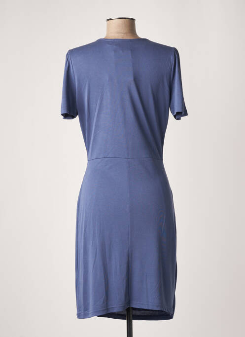 Robe mi-longue bleu LA PETITE ETOILE pour femme
