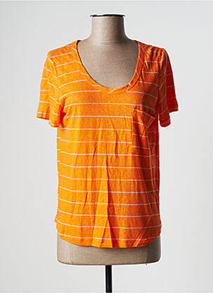 T-shirt orange ARTLOVE pour femme