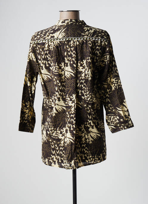 Tunique manches longues vert CHICOSOLEIL pour femme