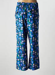 Pantalon large bleu BIZANCE pour femme seconde vue
