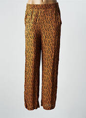 Pantalon large marron BIZANCE pour femme seconde vue