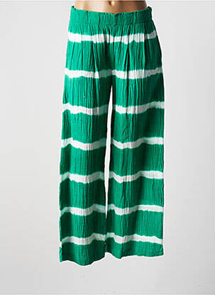 Pantalon large vert LA PETITE ETOILE pour femme
